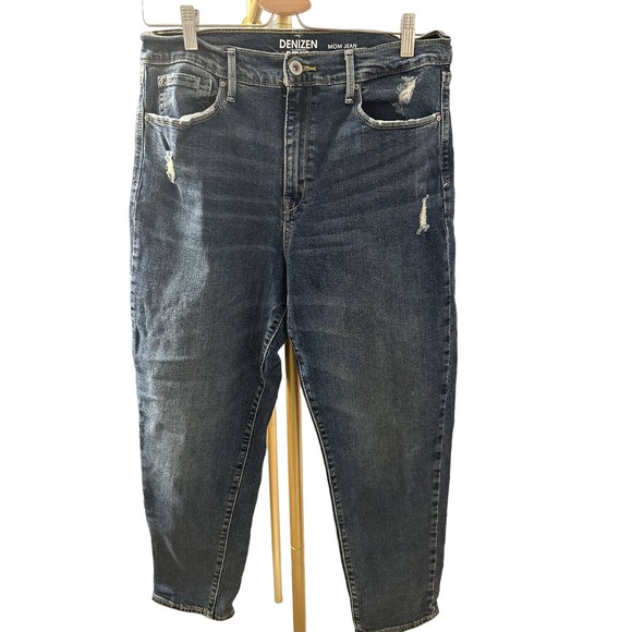 Denizen From Levi's Women's Mom Jeans Blue Denim Size 11/W30 - Picture 1 of 8